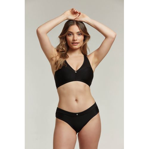 Culotte de microfibra y tul fantasía