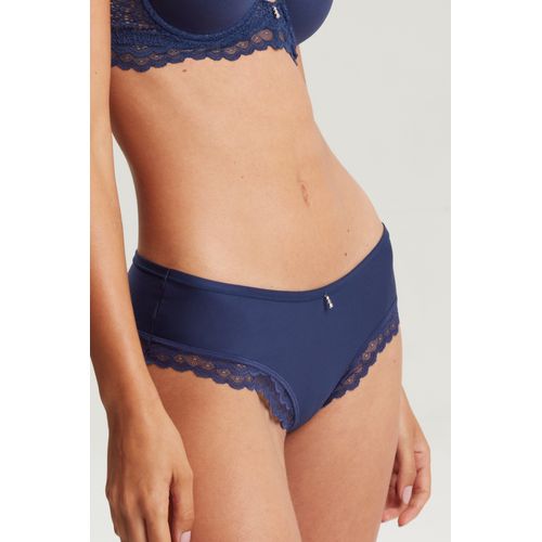 Culotte de microfibra y puntilla ODILE