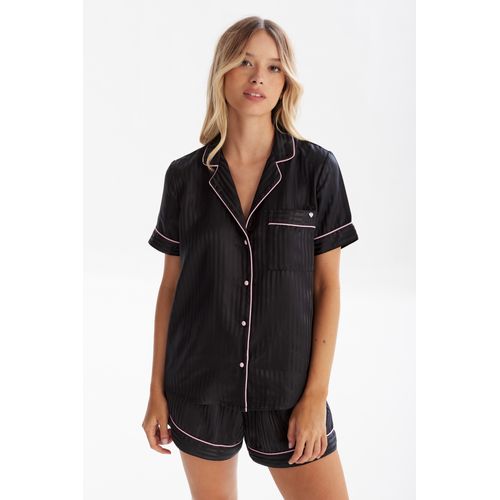 Pijama camisero corto Aurora